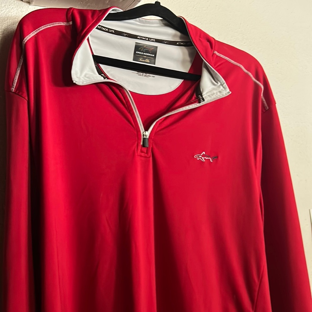 Greg Norman 1/4 zip jacket size XL